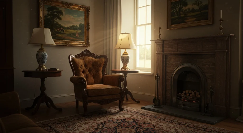 Add vintage or antique decor pieces to create character