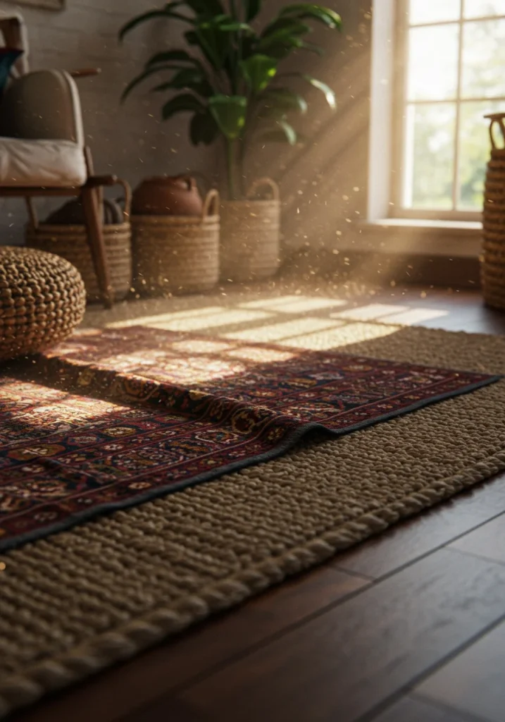 Layer Your Rugs