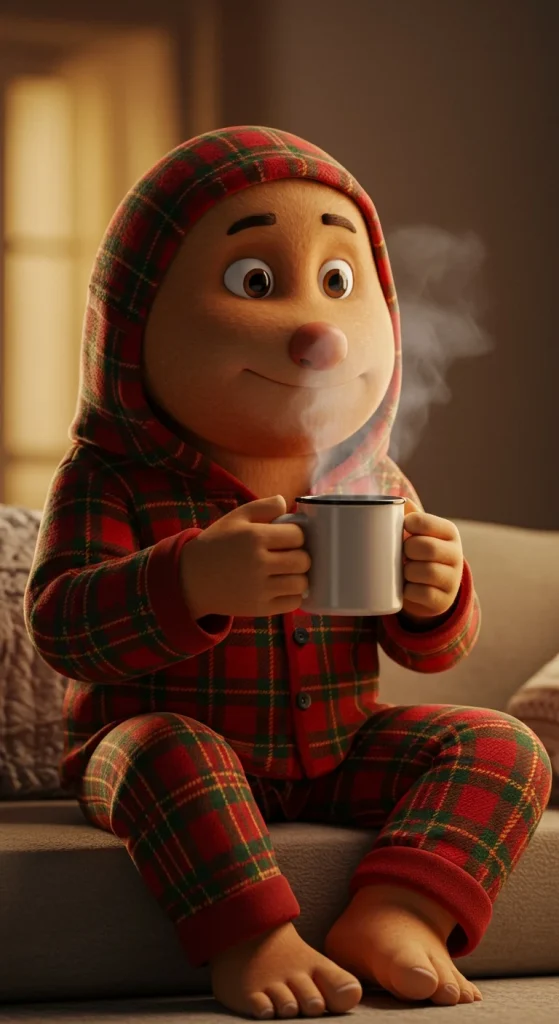 The Cozy Plaid Pajamas