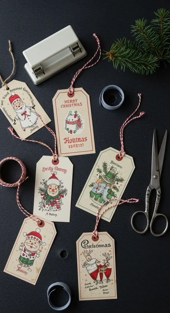Upcycle Cards into Gift Tags