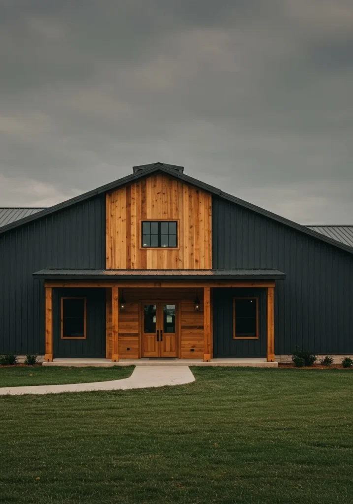 Contrasting Exterior Siding