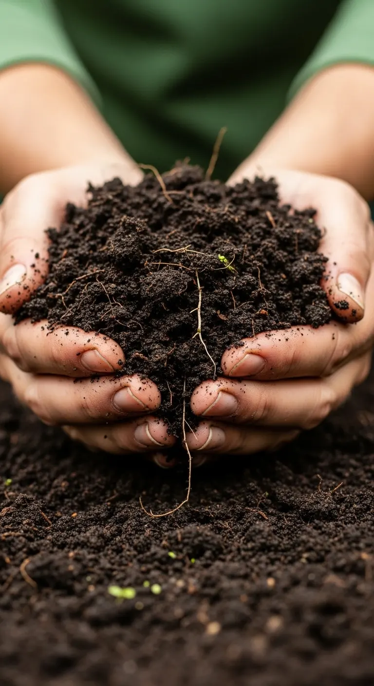 Lower Salt Accumulation in Soil