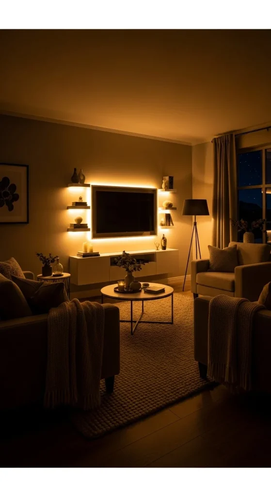 Warm White LEDs for Cozy Living Spaces