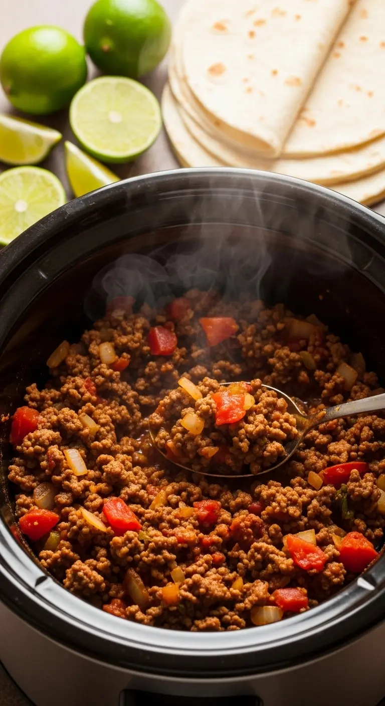 Slow Cooker Taco Meat